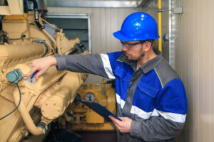 repairing diesel equipment 