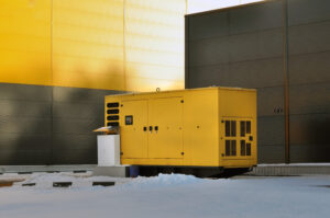 Winter diesel generator maintenance